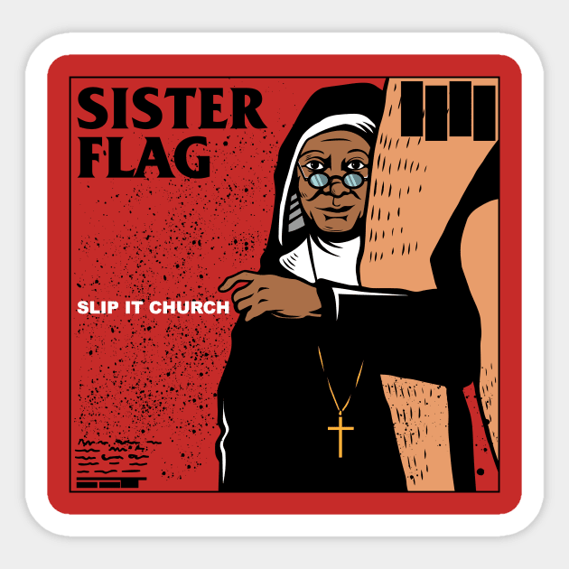 Sister flag Sticker by Camelo